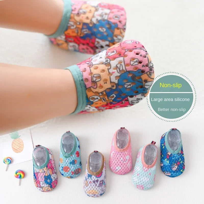 Baby Kids Water Sport Sneakers Beach Socks Children Swimming Aqua Barefoot Shoes For Boys Girls.